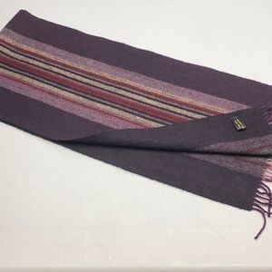 PURPLE Wool Scarf, 12 X36" *P1057